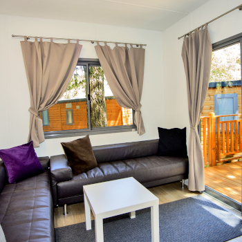 Mobile Home Deluxe – Soggiorno e Veranda
