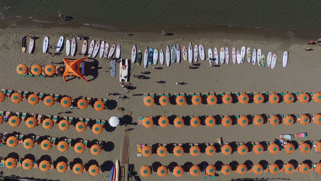 Spiaggia del Camping Village Santapomata